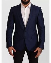 Dolce & Gabbana - Virgin Wool Slim-Fit Blazer - Lyst