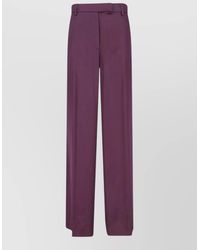 Dries Van Noten - Tailored Trousers Belt Loops Side Pockets - Lyst