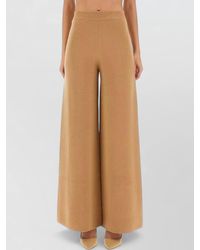 Max Mara - Judy Wide Leg Trousers Full Length - Lyst