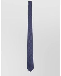 Ferragamo - Silk Tie Slim Blade Standard Length Polka Dots - Lyst