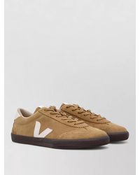 Veja - Suede Leather Low-Top Sneakers - Lyst