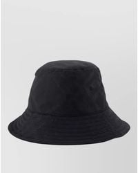 Burberry - Tonal Bucket Hat Synthetic Wide Brim - Lyst