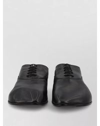 MM6 by Maison Margiela - Lace Up Brogues Square Toe Smooth Finish - Lyst