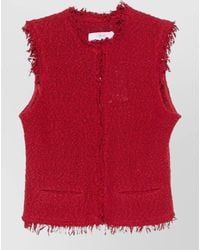 IRO - Cotton Sleeveless Vest - Lyst