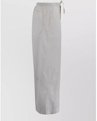 Soeur - Hugues Drawstring Wide Leg Relaxed Trousers - Lyst