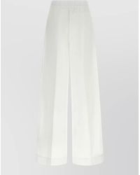 P.A.R.O.S.H. - Cannes Wide Leg Tailored Pants - Lyst