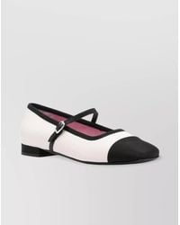 CAREL PARIS - Giselle Mary Jane Round Toe Ballerina - Lyst