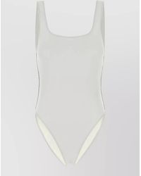 Burberry - Stretch Nylon Swimsuit - Lyst