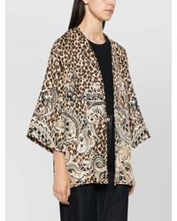 Etro - Kesa Silk Jacket Relaxed V Neck - Lyst
