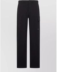 Fendi - Straight-Leg Gabardine Cargo Trousers - Lyst
