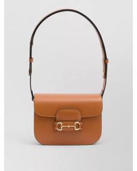 Gucci - Horsebit 1955 Small Leather Shoulder Bag - Lyst