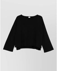 C.t. Plage - Cashmere Boat Neck Sweater - Lyst