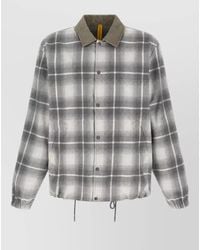 Moncler Genius - Reversible Checked Padded Coat - Lyst