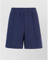 Valentino Garavani - Cotton Tailored Bermuda Shorts - Lyst