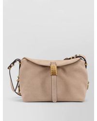 Pinko - Love Bag Medium Suede Leather Shoulder Bag - Lyst
