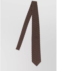 Brioni - Slim Paisley Jacquard Tie Standard Length - Lyst