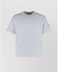 Stone Island - Cotton Ribbed T-Shirt - Lyst