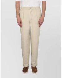 Howlin' - Cotton Pants Elastic Waistband Belt Loops - Lyst
