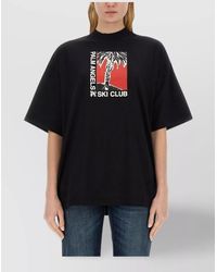 Palm Angels - Palm Soft Fit T Shirt Ski Club - Lyst