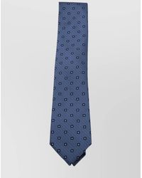 ZEGNA - Geometric Pattern Wide Blade Ties Collection - Lyst