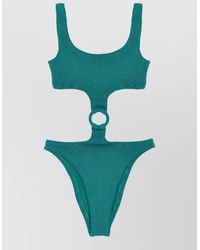MC2 Saint Barth - Laurel One Piece Swimsuit Ring Detail - Lyst