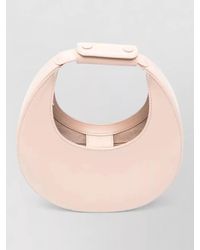 STAUD - Mini Moon Leather Shoulder Bag - Lyst
