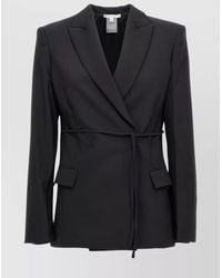 Nensi Dojaka - Virgin Wool Double Breasted Blazer - Lyst