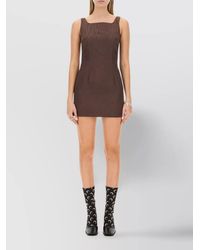 Marine Serre - Slim-Fit Mini Dress - Lyst