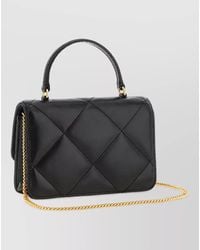 Tory Burch - Kira Mini Leather Clutch Bag - Lyst