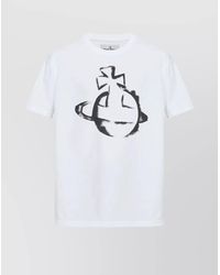 Vivienne Westwood - Cotton Printed Regular-Fit Short-Sleeve T-Shirt - Lyst
