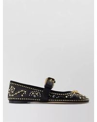 Versace - Ballerina Shoes T05 Calfskin Leather - Lyst