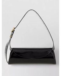 Jil Sander - Leather Cannolo Small Shoulder Clutch Bag - Lyst