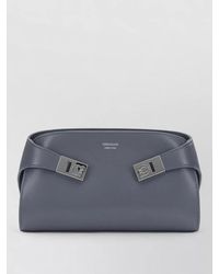Ferragamo - Hug Small Structured Crossbody Shoulder Bag - Lyst