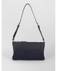 Prada - Cleo Calf Leather Shoulder Bag - Lyst