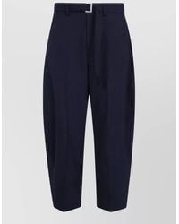 Sacai - Tailored Pants Belt Loops Pockets Button Detail - Lyst
