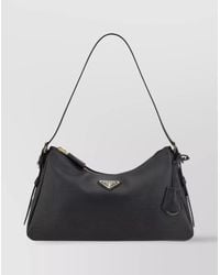 Prada - Aimée Medium Leather Shoulder Bag - Lyst