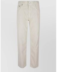 Haikure - Bonnie Velvet Trousers Belt Loops Five Pockets - Lyst