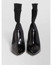 Dolce & Gabbana - Stretch Stiletto Sock Ankle Boots - Lyst