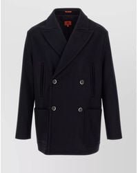 Barena - Wool Double-Breasted Coat - Lyst