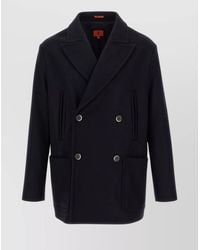 Barena - 'Double-Breasted Front Pockets Long Sleeves Lapels' Coat - Lyst