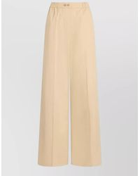 Patou - Organic Cotton Wide-Leg Trousers - Lyst