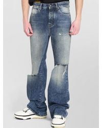 Amiri - Bootcut Denim Jeans Mid Rise Distressed - Lyst