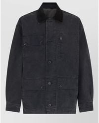 Isabel Marant - Cotton Relaxed-Fit Single-Breasted Jacket - Lyst