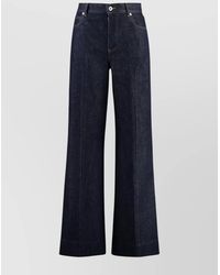 Bottega Veneta - Wide-Leg Denim Trousers Featuring Belt Loops - Lyst