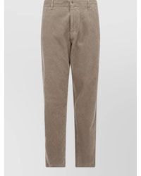 Aspesi - Cotton Straight-Leg Trousers - Lyst