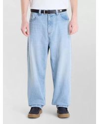 Carhartt - Denim Cotton Jeans Belt Loops Five Pockets - Lyst