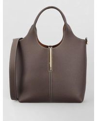 Tod's - Na Leather Shoulder Bag - Lyst