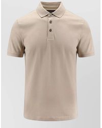 BOSS - Perry Cotton Polo Shirt Short Sleeves - Lyst
