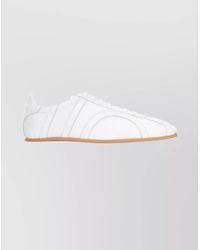 TOTEME - Low-Top Canvas Sneakers Round Toe Design - Lyst
