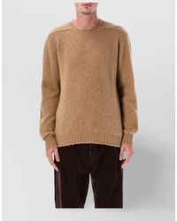 Howlin' - Wool Brushed Relaxed-Fit Crew-Neck Jumper - Lyst